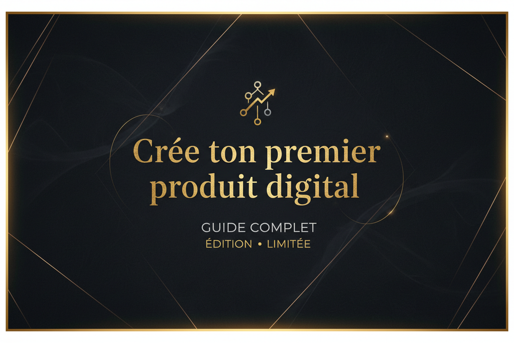 Crée ton premier produit digital