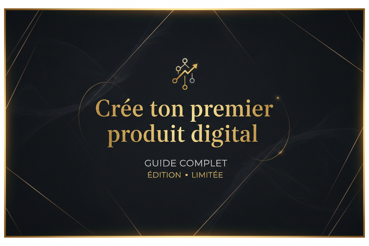 Crée ton premier produit digital